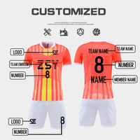 Kit de fútbol personalizado al por mayor, uniforme de fútbol original, incluye Conjunto de jersey para jugadores de fútbol, técnica de sublimación