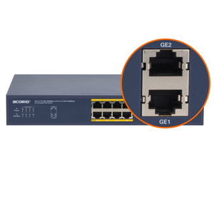 1000Mbps, 8 puertos, fuente <span class=keywords><strong>de</strong></span> alimentación inversa, <span class=keywords><strong>interruptor</strong></span> RPOE POE, <span class=keywords><strong>interruptor</strong></span> <span class=keywords><strong>de</strong></span> reversa poe - Product Image 4