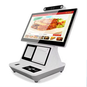 OEM ODM Escritorio Android <span class=keywords><strong>Cajero</strong></span> Caja registradora Máquina Quiosco Supermercado Venta al por menor Restaurante Pantalla táctil Todo en un sistema POS - Product Image 5