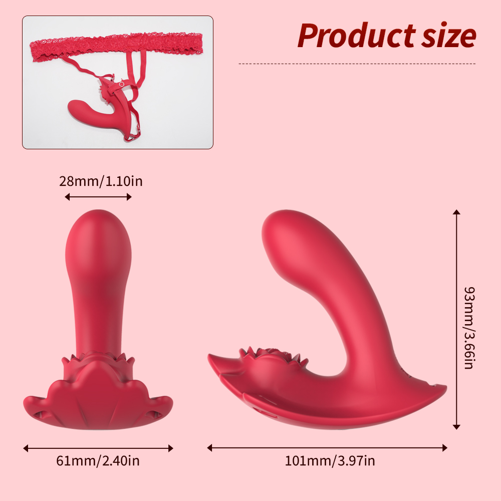 Private Women's Vibrating Underwear with USB Power & Remote