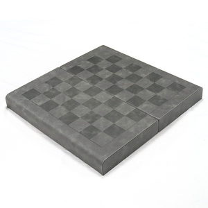 Bộ cờ vua có thể gập lại bằng hợp kim kẽm bền-Trò chơi thân thiện với gia đình cho người lớn & trẻ em, di động để đi du lịch, gia đình & bữa tiệc - Product Image 1