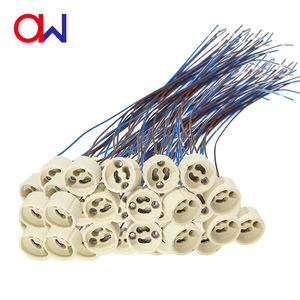 AWL Ceramic G10 <b>Lamp</b> <b>Holder</b> Light <b>Base</b> Lampholder With 25cm Wire - Product Image 5