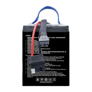 แบตเตอรี่ Xingto คุณภาพดีที่สุด 6s 12s 14s มอเตอร์กำลังสูง สำหรับยกของด้วยโดรน BMS Lipo 24000mah 10c - Product Image 3
