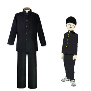 Costume de Cosplay Mob Psycho 100 Shigeo Kageyama, tenue complète pour garçons, Costume Anime, taille enfant, en Fiber de Polyester - Product Image 1