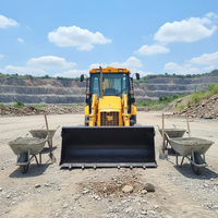 Chargeuse-pelleteuse JCB 3CX d'occasion 2019, 7600 kg, pour travaux de construction et agricoles