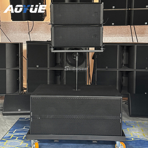 Ensemble de haut-parleurs actifs haut de gamme Hl-30A/A9006 à double 10 pouces avec double caisson de basses de 18 pouces pour scène de tournée - Product Image 1