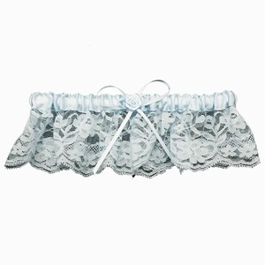 Ensemble de jarretelles de <span class=keywords><strong>mariage</strong></span> M80085-2, <span class=keywords><strong>jarretière</strong></span> en dentelle de mariée, <span class=keywords><strong>jarretière</strong></span> bleue et blanche pour <span class=keywords><strong>mariage</strong></span> - Product Image 1