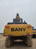 Excavadoras Usadas Sany de Alta Calidad 100% Originales, Sany 485 con 8000 Horas de Trabajo, Excavadora de Orugas SY485 de 48.5 Toneladas, Excavadora de Servicio Pesado