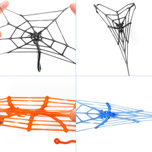 Juguete Telescópico Elástico de Material Suave TPR con Forma de Telaraña, Adhesivo, para Decoración de Halloween, Regalo y Accesorios - Product Image 2