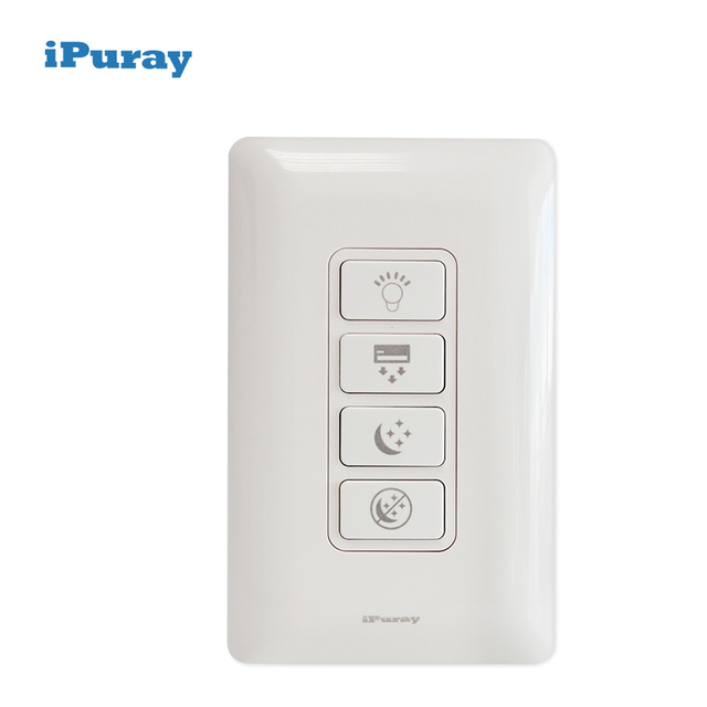 Wiring-Free Handheld RF Remote Controller with Sleep Anti-Misoperation Function