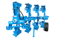 Équipement agricole Machine de labourage hydraulique à suspension complète montée sur trois points pour la récupération des terres