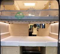 Vente directe d'usine RV Camper électrique hydraulique soulever le lit de stockage pliant avec Remo