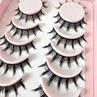 Cils 3D en Faux Vison Effet Moelleux, Légers et Doux, avec Bande Personnalisable, OEM, Marque Privée, Boîte Personnalisée