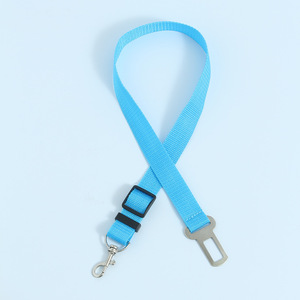 Pet Car <b>Leash</b> For <b>Dog</b> Small Size Monochrome Fashion Safety Belt Seatbelt Attachment - Product Image 2