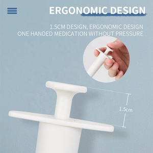 Pillole Shooter per cani 2 pezzi Dispenser per pillole per cani di grossa taglia a portata di mano per cani di razza medio-grande fino a 45 libbre - Product Image 3