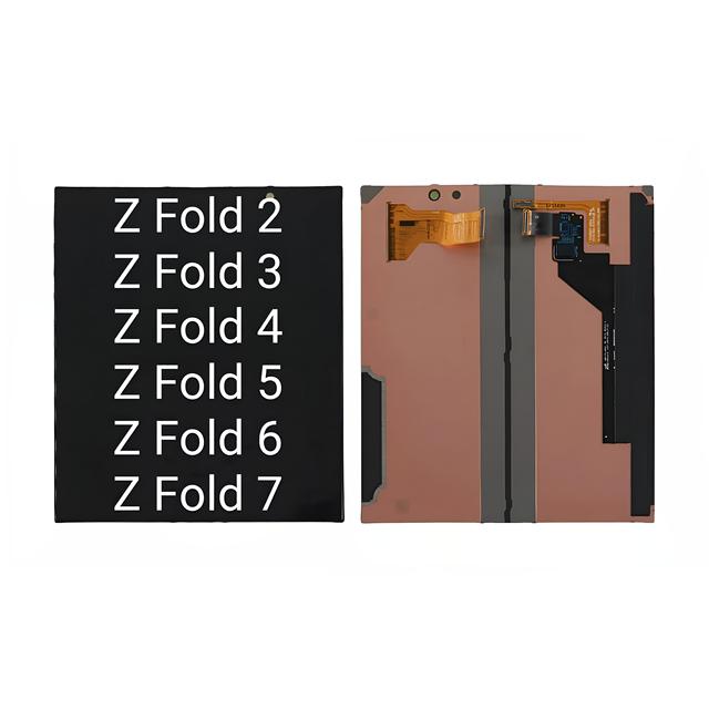 Original Mobile Phone Lcds for Samsung Z Fold 2 Fold 3 Fold 4 Fold 5 Fold 6 Fold 7 Flip Screen Lcd Display Pantalla for Repair
