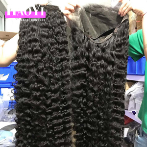Cabello Rizado Virgen Vietnamita Birmano sin Procesar, Encaje HD Transparente sin Pegamento, Pelucas de Cabello Humano Natural sin Procesar - Product Image 4