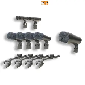 e900 Professionelle Musikinstrumente Trommelmikrofon-Set Kondensator Dynamisches Trommel-Set Mikrofon für Bühnenauftritte