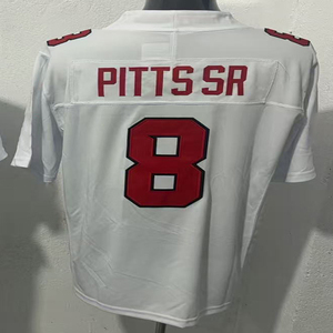 Camiseta de Fútbol Americano de Drake London 2026 para Hombre, Cosida, con los Nombres de Bijan Robinson, Jalon Walker, Tua Tagovailoa, Michael Penix, Kyle Pitts, Tallas S-3XL - Product Image 4