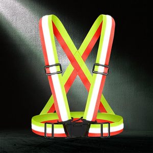 Hoge zichtbaarheid, ademend, verstelbaar, reflecterend veiligheidsvest voor hardlopen, wandelen, joggen, wandelen, nachtfietsen - Product Image 5