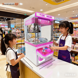 Machine à mini-poupées ZDYS avec paiement par pièces/jetons/code QR, garantie de 12 mois pour une utilisation en intérieur dans les restaurants, hôtels, supermarchés - Product Image 5