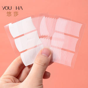 ยูฮาเทปติดตาสองชั้น 55 คู่ โปร่งใส PE กันน้ำ กันเหงื่อ รูปตัว Y พร้อมตะขอเกี่ยว YS066 - Product Image 1