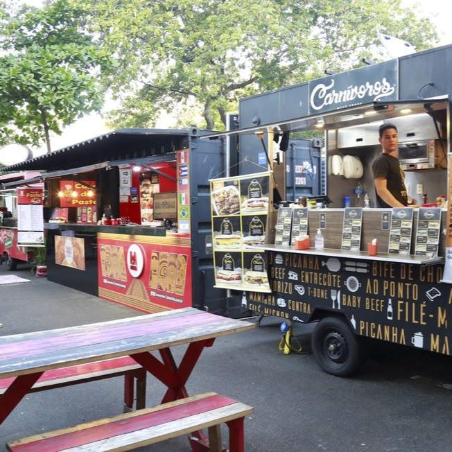 China Mobile Electric Food Trucks for