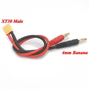 NEEBRC XT30 XT60 XT90 T Plug Charge Line Male/Female Connector Plug to 4mm <span class=keywords><strong>Bannana</strong></span> Plug Silicone Wire 200mm for RC Battery Cable - Product Image 5