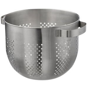 ตะกร้าหมักตาข่ายแบบมีรูพรุนขนาดเล็กที่ขายดีที่สุด ตะกร้าหมักโลหะพร้อมที่จับสําหรับระบายน้ําล้างซักผ้า - Product Image 6