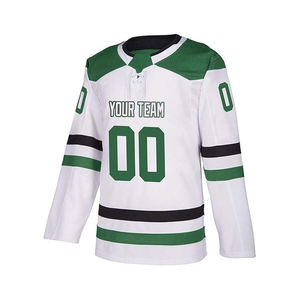 Direkt vom Hersteller Sublimationsdruck Maßgeschneiderte Einzigartige Langarm-Eishockey-Trikots - Product Image 1