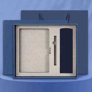 Trending Products 2026 New Arrivals for Luxury Custom logo Leather Notebook Promotional Corporate Business <b>Gifts</b> <b>Set</b> for Man - Product Image 5