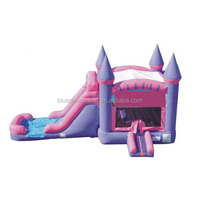 Prix usine Commercial Moonwalk Adulte Gonflable Bounce House Combo En Plein Air Saut Château Gonflable Enfants Blanc Bouncer House