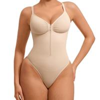 Combinaison moulante sexy à col en V en nylon polyamide haute élasticité, style européen et américain, best-seller e-commerce transfrontalier