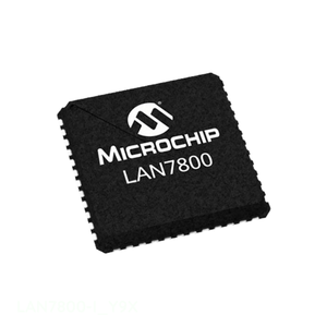 ชิ้นส่วนแผงวงจรอิเล็กทรอนิกส์48 VFQFN ช่องเชื่อมต่อ LAN7800-I/Y9X - Product Image 1
