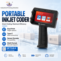 Imprimante jet d'encre portable industrielle IPS-HH254 PLUS 25,4 mm (4 pouces) pour codage