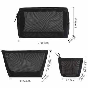 Bolsas de malla para cosméticos, bolsas de maquillaje para bolso, bolsa para pañales - Product Image 5