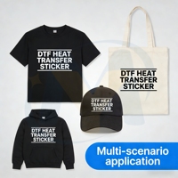 Transferts thermocollants personnalisés en fer, imperméables et durables, motifs de dessins animés pour T-shirts, sacs et chapeaux