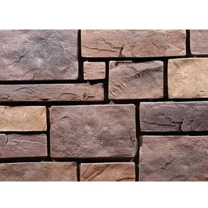 Wall Natural Stone Faux Stone Veneer Exterior Wall Silding Panels Artificial Stone Wall Tile