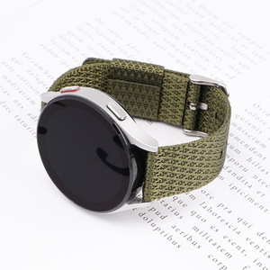 Nieuwe tweedelige nylon lusband voor Samsung Galaxy Watch <span class=keywords><strong>4</strong></span>/classic Vervang de nylon horlogeband - Product Image 4