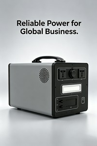 Alimentation électrique mobile extérieure 600W <span class=keywords><strong>500WH</strong></span>, station d'alimentation portable intégrée pour le camping et les urgences domestiques - Product Image 2