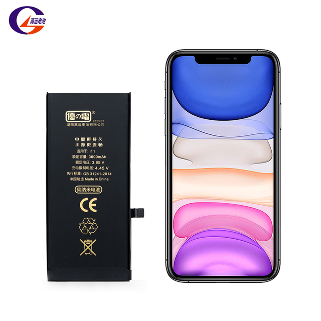 High Capacity Mobile Phone 11 Bateria for iphone 2020 SE Xs Xr 11 12 13 14 Pro Max Battery 100% Health