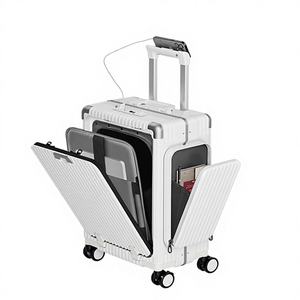 Maleta de Viaje Rígida de Lujo con Apertura Frontal, TSA, Neopreno, Gran Capacidad, Portavasos y Ruedas Giratorias - Product Image 6