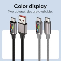 Cable de Datos con Cubierta de Nailon de Carga Súper Rápida de 60W con Micro USB Tipo-C para iPhone y Teléfonos Móviles