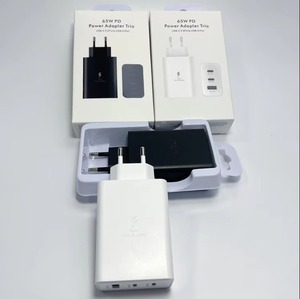 Multi Port High Speed 65W Type-<b>C</b> Smart Wall Charger UK EU US Travel <b>Plug</b> Fast Power Adapter for Samsung S22 S23 S24 S25 S26 - Product Image 2