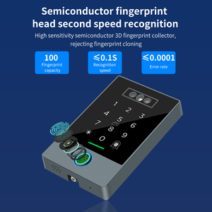 ระบบควบคุมการเข้าออกประตูสำนักงาน/อพาร์ทเมนท์ แบบกันน้ำกลางแจ้ง IP67 พร้อมระบบสแกนใบหน้า, ฝ่ามือ, ลายนิ้วมือ, ปลดล็อคด้วยรีโมท TTlock - Product Image 1