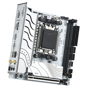 Erying b650i ITX Máy tính để bàn Bo mạch chủ <span class=keywords><strong>DDR5</strong></span> RAM 2 * pcie4.0x4 M.2 SATA hỗ trợ <span class=keywords><strong>AMD</strong></span> cho Ryzen 7000/8000/9000 Series CPU Intel thương hiệu - Product Image 1