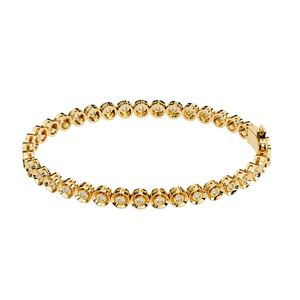 Bracelets en or tendance pour femmes, design élégant et simple, finition brillante, bijoux à porter au quotidien - Product Image 3