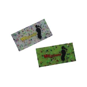 Hergestellt aus kunden spezifischem Gummi patch Umwelt freundlich geprägtes Logo Weich gummi Silikon <span class=keywords><strong>patches</strong></span> Aufnähen Stoff für PVC-Etiketten pflaster - Product Image 2