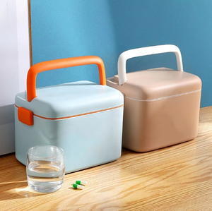 Vente en gros de trousses médicales en plastique, trousse de premiers soins, trousse d'urgence, sac personnalisé vide, boîte de rangement pour médicaments - Product Image 3