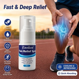 Spray Analgesico Enokon di Prima Qualità, Novità per il Rilassamento Muscolare, Dolore al Ginocchio e alla Schiena, Erbe Cinesi per Dolori Articolari, OEM ODM 30ml Naturale - Product Image 2